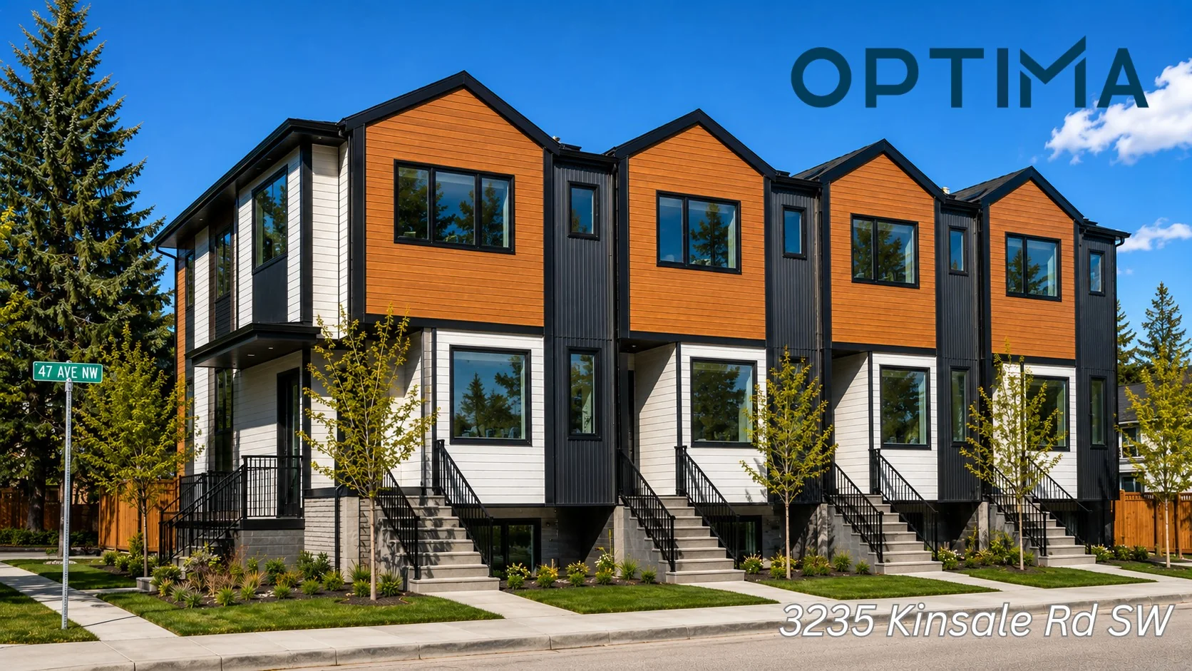 Optima completed multi-family development at 3235 Kinsale Rd SW