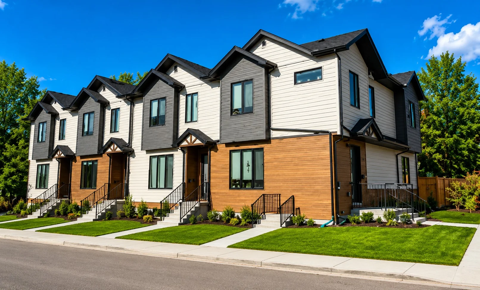 Completed Optima residential community